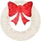 Best Choice Products 36in Pre-Lit Outdoor Christmas Wreath, LED Metal Holiday Décor w/ 120 Lights, Bow